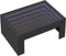 vidaXL - Salontafel - met - Infinity - LED - 70x50x30 - cm - zwart