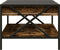 vidaXL - Salontafel - met - Infinity - LED - 70x50x38 - cm - gerookt - eikenkleurig