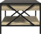 vidaXL - Salontafel - met - Infinity - LED - 70x50x38 - cm - sonoma - eikenkleurig
