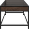 vidaXL - Salontafel - met - Infinity - LED - 70x50x41 - cm - bruin - eikenkleurig