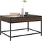 vidaXL - Salontafel - met - Infinity - LED - 70x50x41 - cm - bruin - eikenkleurig