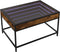 vidaXL - Salontafel - met - Infinity - LED - 70x50x41 - cm - gerookt - eikenkleurig