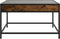 vidaXL - Salontafel - met - Infinity - LED - 70x50x41 - cm - gerookt - eikenkleurig