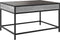 vidaXL - Salontafel - met - Infinity - LED - 70x50x41 - cm - grijs - sonoma - eikenkleur