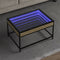 vidaXL - Salontafel - met - Infinity - LED - 70x50x41 - cm - sonoma - eikenkleurig