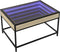 vidaXL - Salontafel - met - Infinity - LED - 70x50x41 - cm - sonoma - eikenkleurig