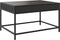 vidaXL - Salontafel - met - Infinity - LED - 70x50x41 - cm - zwart