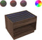 vidaXL - Salontafel - met - Infinity - LED - 70x50x50 - cm - bruin - eikenkleurig