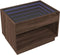 vidaXL - Salontafel - met - Infinity - LED - 70x50x50 - cm - bruin - eikenkleurig