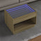 vidaXL - Salontafel - met - Infinity - LED - 70x50x50 - cm - sonoma - eikenkleurig
