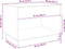 vidaXL - Salontafel - met - Infinity - LED - 70x50x50 - cm - sonoma - eikenkleurig