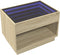 vidaXL - Salontafel - met - Infinity - LED - 70x50x50 - cm - sonoma - eikenkleurig
