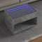 vidaXL - Salontafel - met - Infinity - LED - 70x50x50 - cm - betongrijs