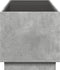 vidaXL - Salontafel - met - Infinity - LED - 70x50x50 - cm - betongrijs