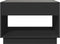 vidaXL - Salontafel - met - Infinity - LED - 70x50x50 - cm - zwart