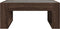 vidaXL - Salontafel - met - Infinity - LED - 70x53x30 - cm - bruin - eikenkleurig
