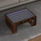 vidaXL - Salontafel - met - Infinity - LED - 70x53x30 - cm - gerookt - eikenkleurig