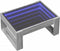vidaXL - Salontafel - met - Infinity - LED - 70x53x30 - cm - grijs - sonoma - eikenkleur