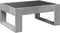 vidaXL - Salontafel - met - Infinity - LED - 70x53x30 - cm - betongrijs