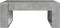 vidaXL - Salontafel - met - Infinity - LED - 70x53x30 - cm - betongrijs