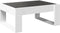 vidaXL - Salontafel - met - Infinity - LED - 70x53x30 - cm - wit