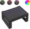 vidaXL - Salontafel - met - Infinity - LED - 70x53x30 - cm - zwart