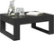 vidaXL - Salontafel - met - Infinity - LED - 70x53x30 - cm - zwart