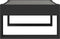 vidaXL - Salontafel - met - Infinity - LED - 70x53x30 - cm - zwart