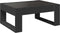 vidaXL - Salontafel - met - Infinity - LED - 70x53x30 - cm - zwart