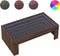 vidaXL - Salontafel - met - Infinity - LED - 90x50x30 - cm - bruin - eikenkleurig