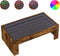 vidaXL - Salontafel - met - Infinity - LED - 90x50x30 - cm - gerookt - eikenkleurig