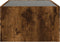 vidaXL - Salontafel - met - Infinity - LED - 90x50x30 - cm - gerookt - eikenkleurig