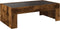 vidaXL - Salontafel - met - Infinity - LED - 90x50x30 - cm - gerookt - eikenkleurig