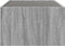 vidaXL - Salontafel - met - Infinity - LED - 90x50x30 - cm - grijs - sonoma - eikenkleur