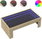 vidaXL - Salontafel - met - Infinity - LED - 90x50x30 - cm - sonoma - eikenkleurig