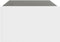 vidaXL - Salontafel - met - Infinity - LED - 90x50x30 - cm - wit