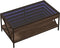 vidaXL - Salontafel - met - Infinity - LED - 90x50x38 - cm - bruin - eikenkleurig