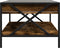 vidaXL - Salontafel - met - Infinity - LED - 90x50x38 - cm - gerookt - eikenkleurig