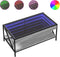 vidaXL - Salontafel - met - Infinity - LED - 90x50x38 - cm - grijs - sonoma - eikenkleur