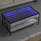 vidaXL - Salontafel - met - Infinity - LED - 90x50x38 - cm - grijs - sonoma - eikenkleur