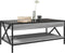 vidaXL - Salontafel - met - Infinity - LED - 90x50x38 - cm - grijs - sonoma - eikenkleur