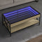 vidaXL - Salontafel - met - Infinity - LED - 90x50x38 - cm - sonoma - eikenkleurig