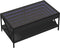 vidaXL - Salontafel - met - Infinity - LED - 90x50x38 - cm - zwart