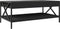 vidaXL - Salontafel - met - Infinity - LED - 90x50x38 - cm - zwart