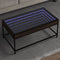 vidaXL - Salontafel - met - Infinity - LED - 90x50x41 - cm - bruin - eikenkleurig