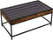 vidaXL - Salontafel - met - Infinity - LED - 90x50x41 - cm - gerookt - eikenkleurig