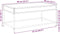 vidaXL - Salontafel - met - Infinity - LED - 90x50x41 - cm - grijs - sonoma - eikenkleur