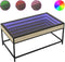 vidaXL - Salontafel - met - Infinity - LED - 90x50x41 - cm - sonoma - eikenkleurig