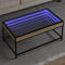 vidaXL - Salontafel - met - Infinity - LED - 90x50x41 - cm - sonoma - eikenkleurig