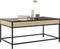 vidaXL - Salontafel - met - Infinity - LED - 90x50x41 - cm - sonoma - eikenkleurig